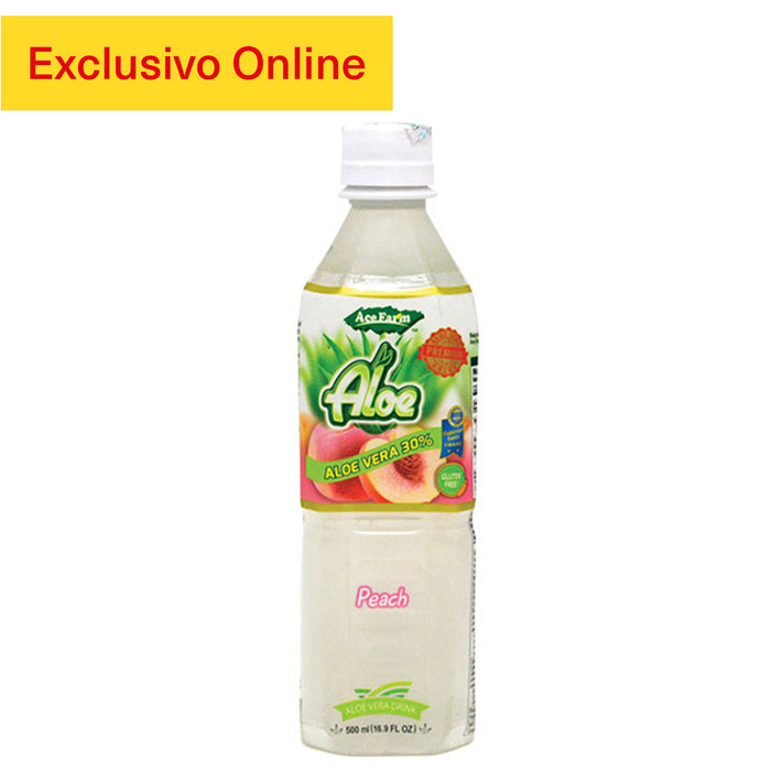 Aloe Vera Drink Peach Farmacorp X 500Ml