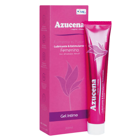 Azucena Gel Intimo Lubricante Y Estimulante X 30Ml