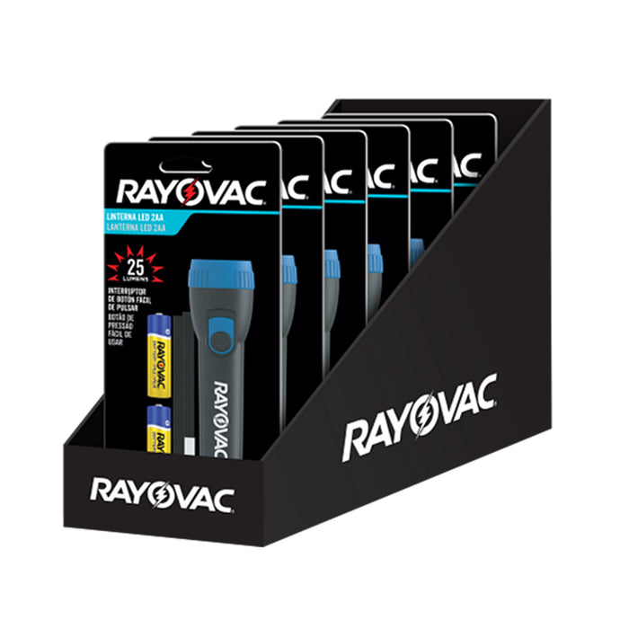 Rayovac Linterna Led + 2 Pilas Aa