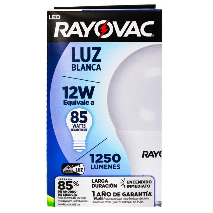 Rayovac Focos 12W Luz Blanca X Unidad