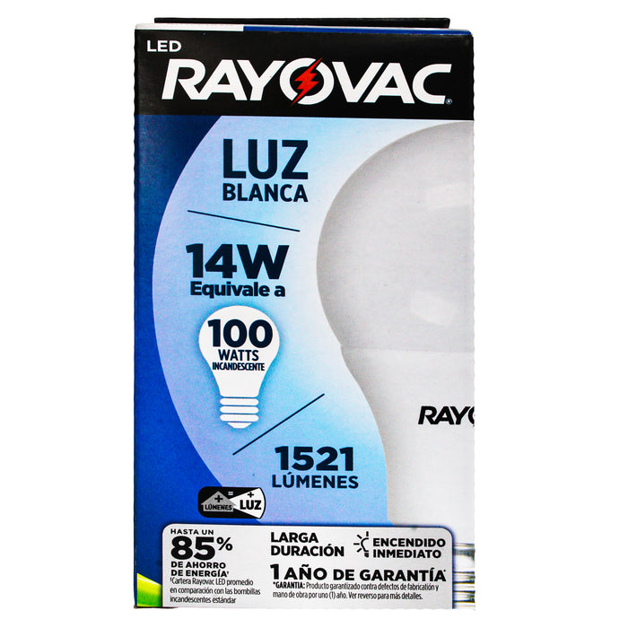 Rayovac Focos Led 14W Luz Blanca X Unidad