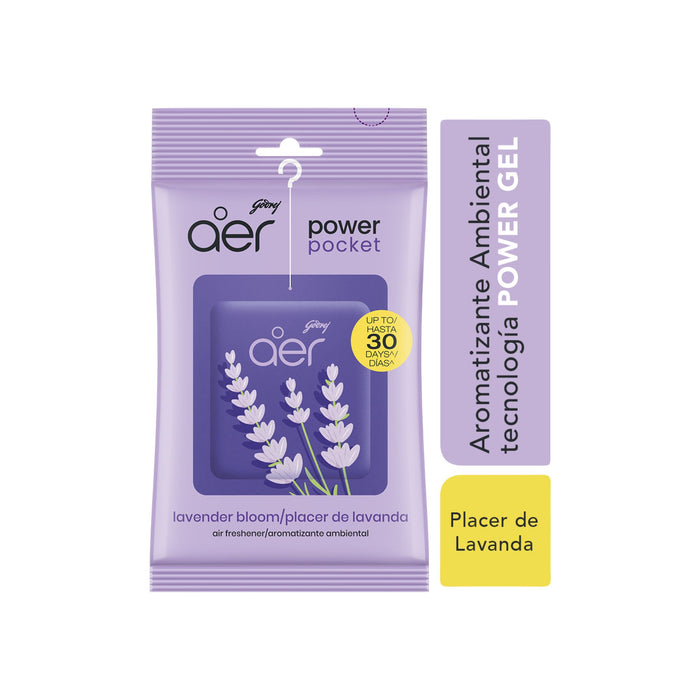 Aromatizante Ambiental Aer Power Placer Lavanda X 10G