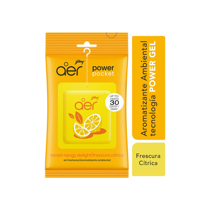 Aromatizante Ambiental Aer Power Frescura Cítrica X 10G