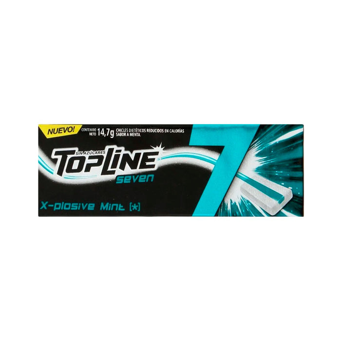 Chicle Top Line Seven X-Plosive Mint X 14G