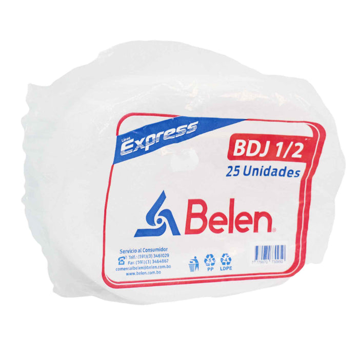 Belen Bandejas Desechables De 1 2 C X 25 Unidades