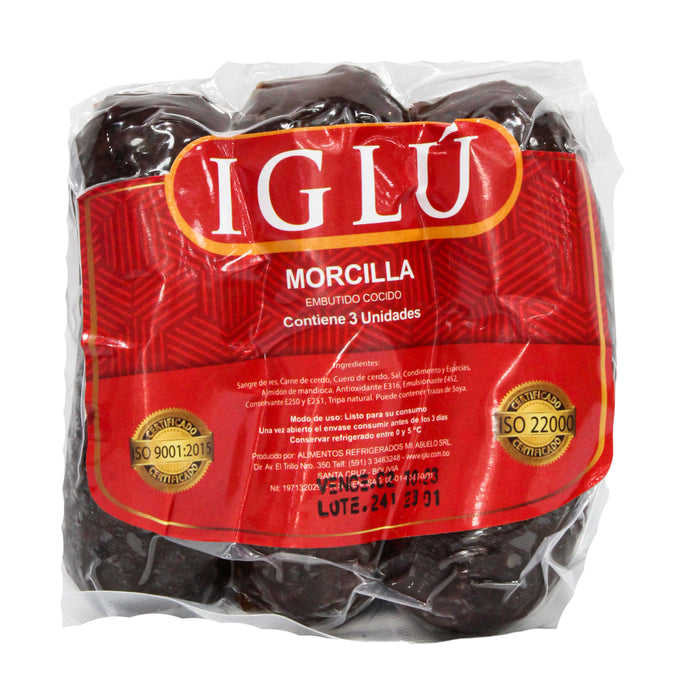 Iglu Morcilla Parrillera X 3 Unidades