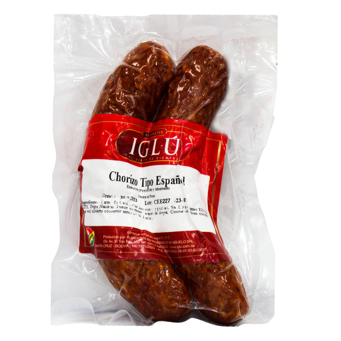 Chorizo Iglu Tipo Español X 500G (Peso Aprox.)