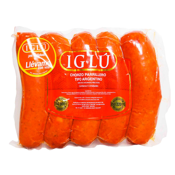 Iglu Chorizo Tipo Argentino Ahumado X Kg