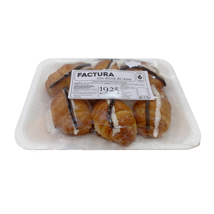 Factura Industria De Alimentos 1925 Dulce De Leche X 6 Unidades