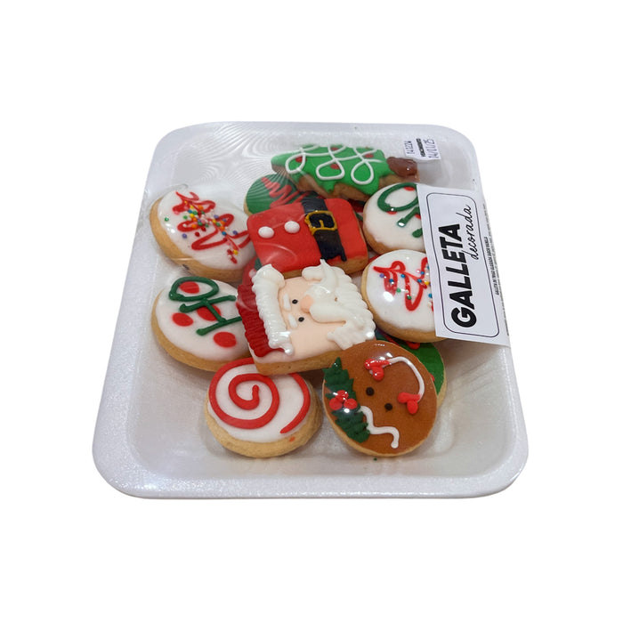 Galleta Industria De Alimentos 1925 Decorada Navidad X 14 Unidades