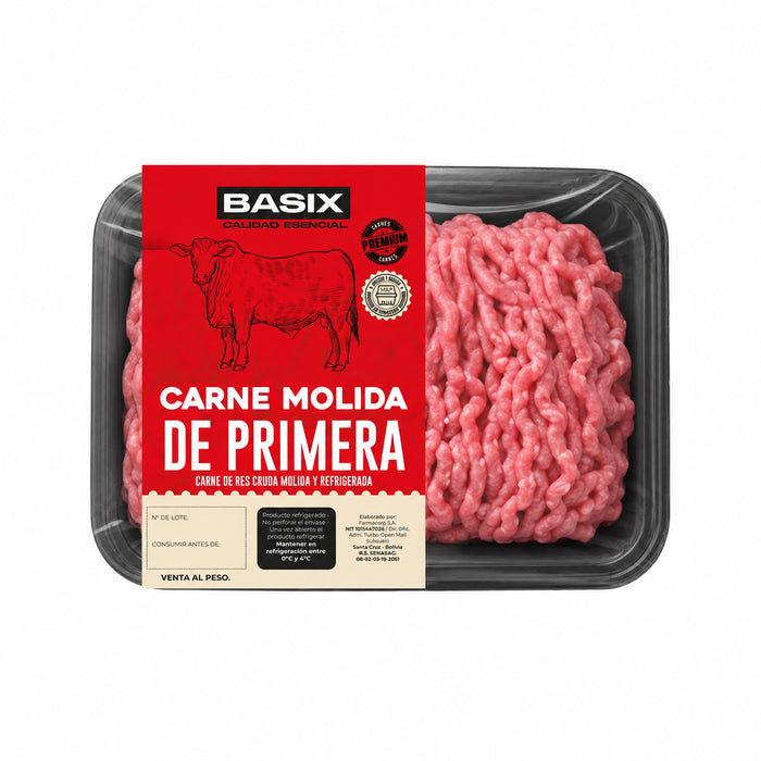 Carne Molida De Primera Basix X 500Gr Aprox.