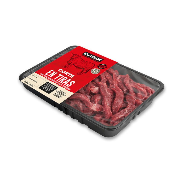 Basix Carne De Res Corte En Tiras X 500 G Aprox.