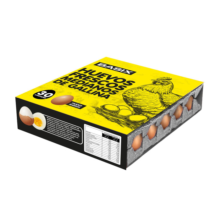 Huevos Basix Medianos X 30 Unidades