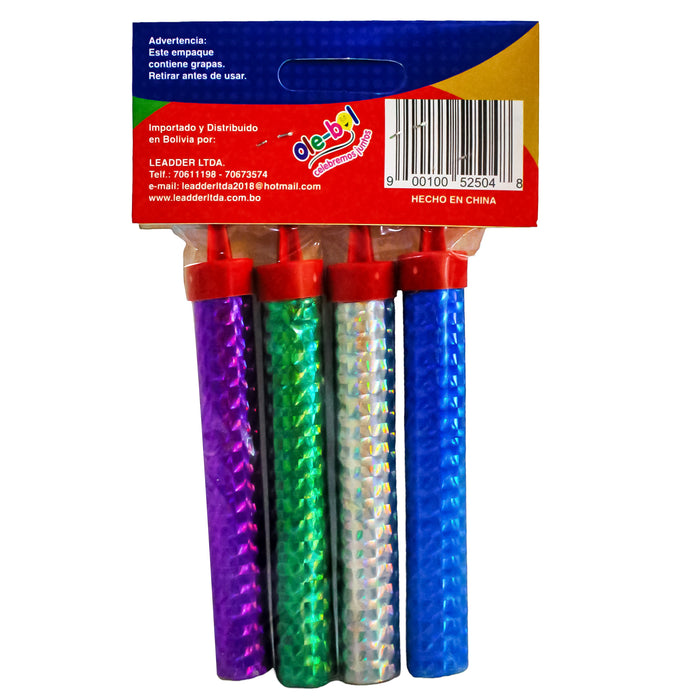 Olebol Vela Fuego X 4 Unidades