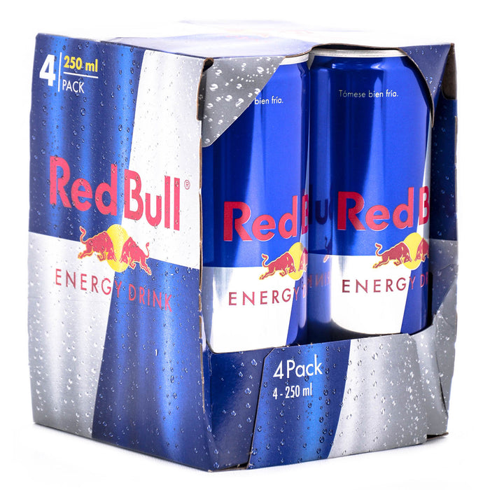 Energizante Red Bull 4 Pack X 250Ml