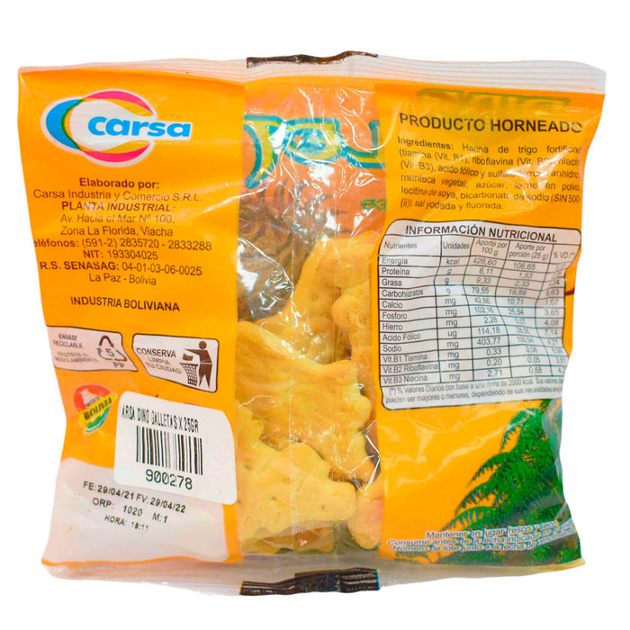 Carsa Dino Galletas X 250G