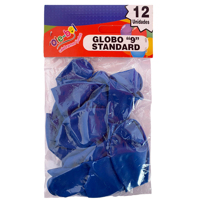 Olebol Globo Surtido N9 X 12 Unidades