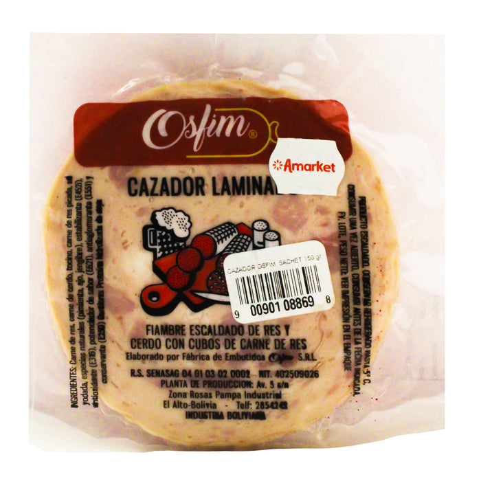 Osfim Mortadela Cazador Laminado Sachet X 150G