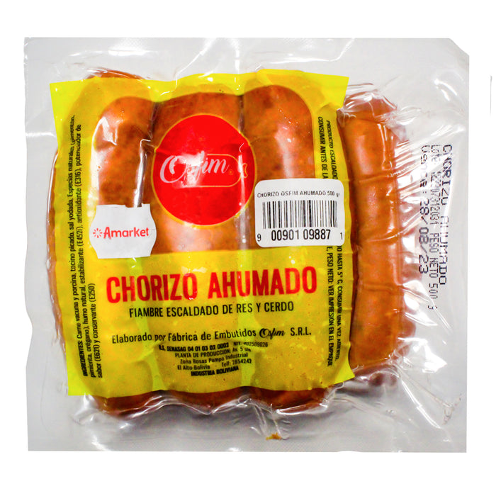 Osfim Chorizo Ahumado Paquete X 500G