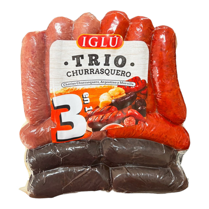 Chorizos Trio Iglu Churrasquero 3 En 1