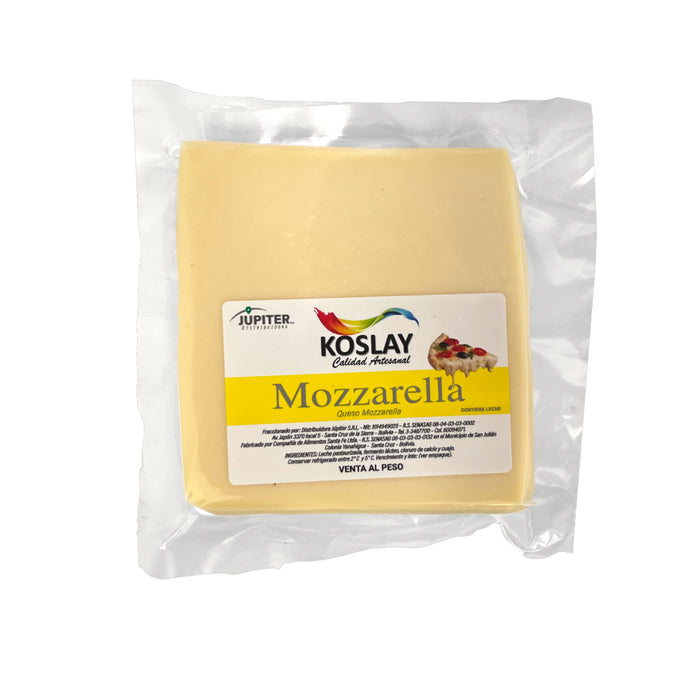 Queso Mozzarella Koslay Al Vacío X K