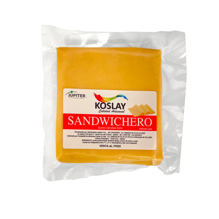Queso Sandwichero Koslay Al Vacío X K