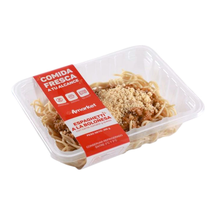 Comida Fresca Amarket Espaguetti Bolognesa X 400G