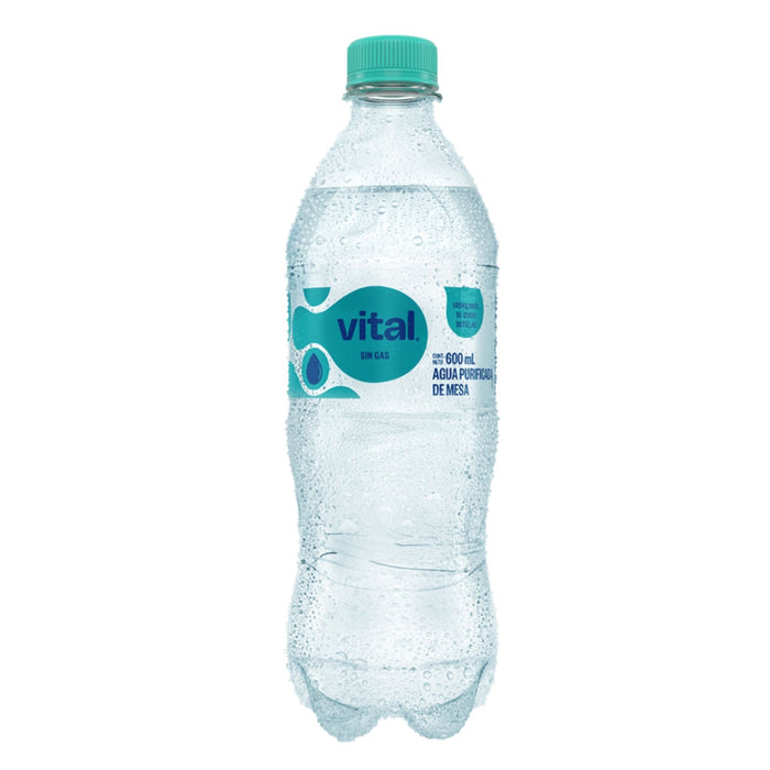 Agua Vital Sin Gas X 600Ml
