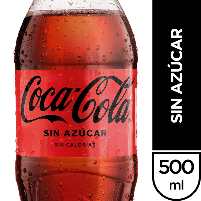 Coca-Cola Sin Azúcar X 500Ml