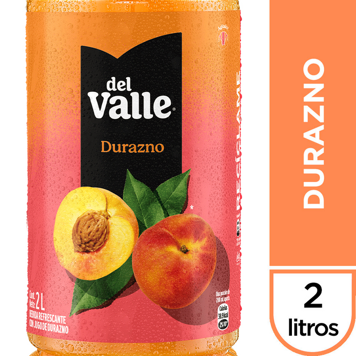 Jugo Del Valle De Durazno X 2 L