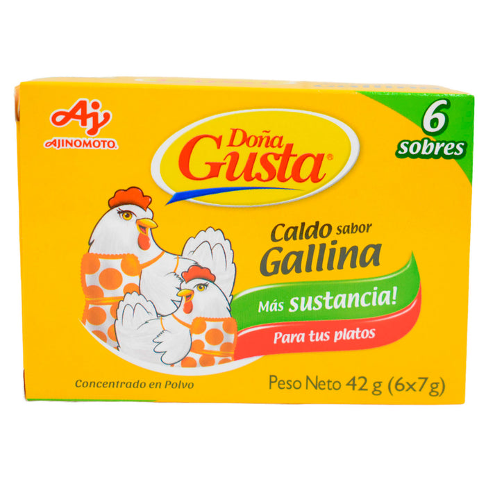 Dona Gusta Gallina X 6 Sobres (42G)