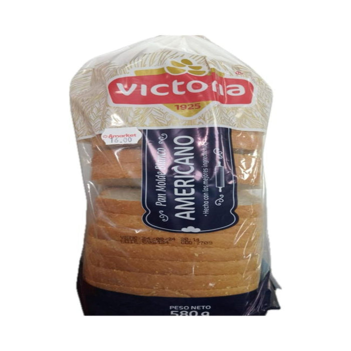 Victoria Pan Molde Blanco Americano X 580G