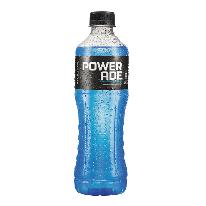 Powerade Sabor A Mora Azul X 473Ml