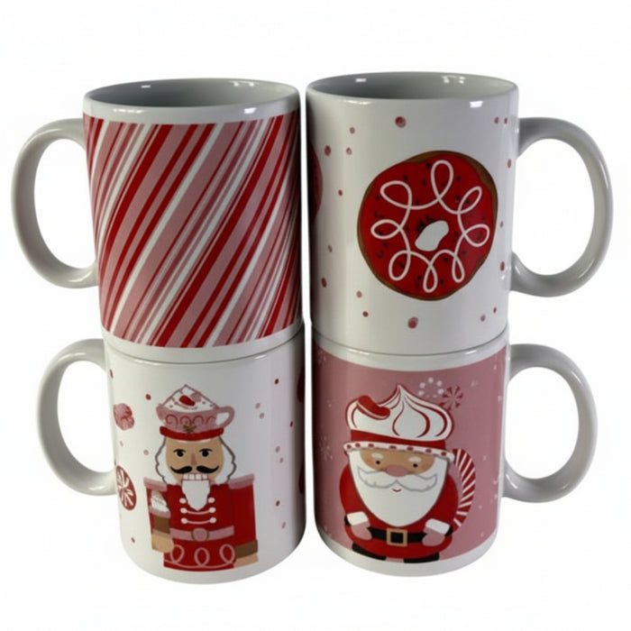 Taza Santini Xmas Santa Red Vibes X 325Ml (Surtido)