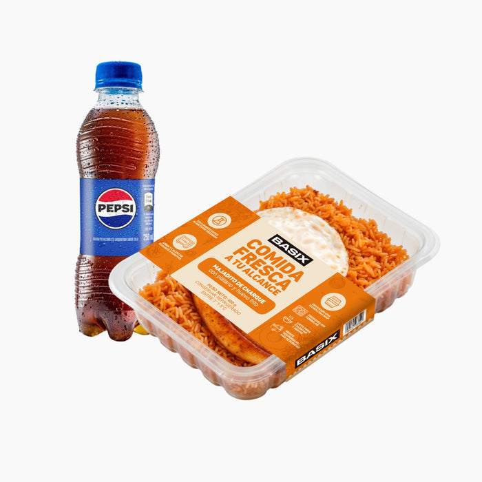 Combo Majadito De Charque + Pepsi Chiki 250ml